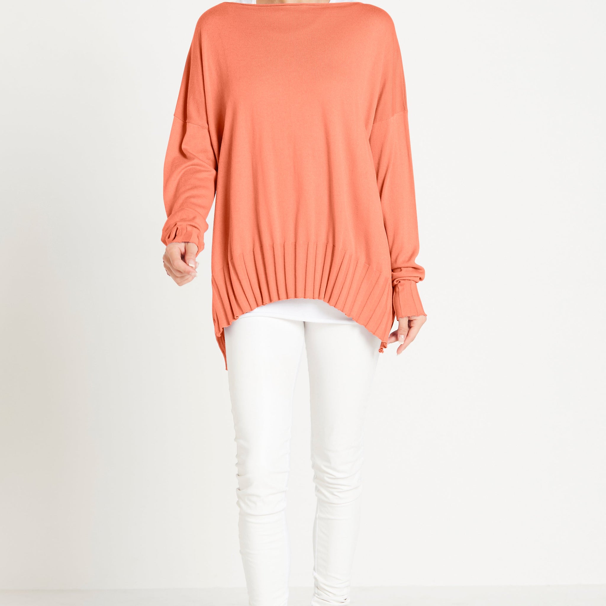 Pima Cotton Boatneck Rib